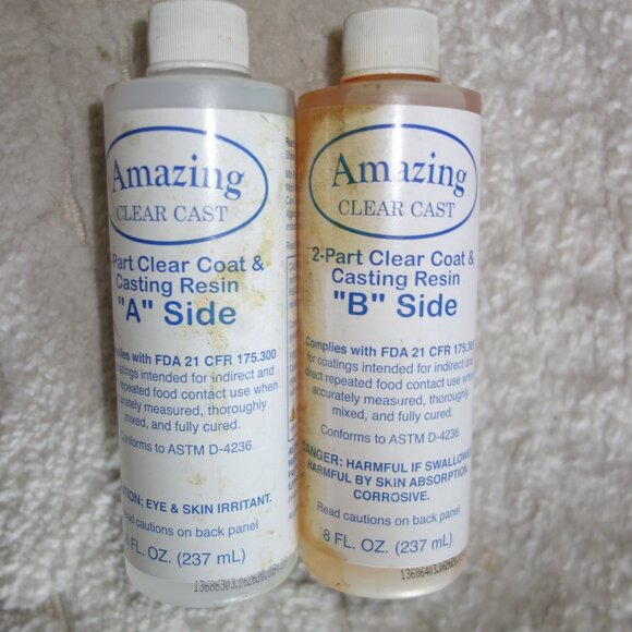 Clear Cast Coating & Casting Resin, High Gloss, 16oz Kit - Picture 1 of 3